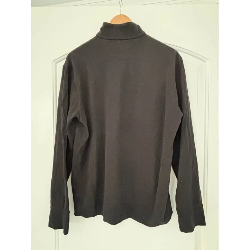 Polo Ralph Lauren Performance Men's Quarter Zip Pullover Sweatshirt Black Medium
